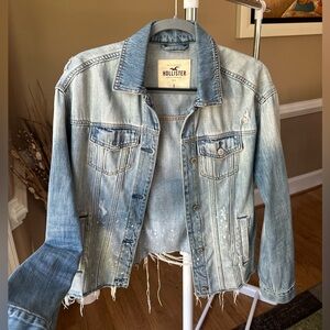 Hollister Denim Jacket size Small
